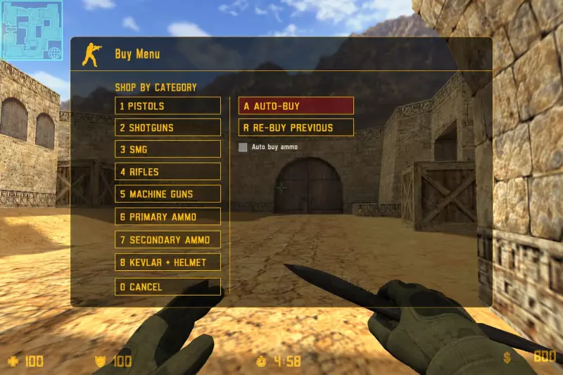 КС 1.6 CoDMW2: Магазин оружия