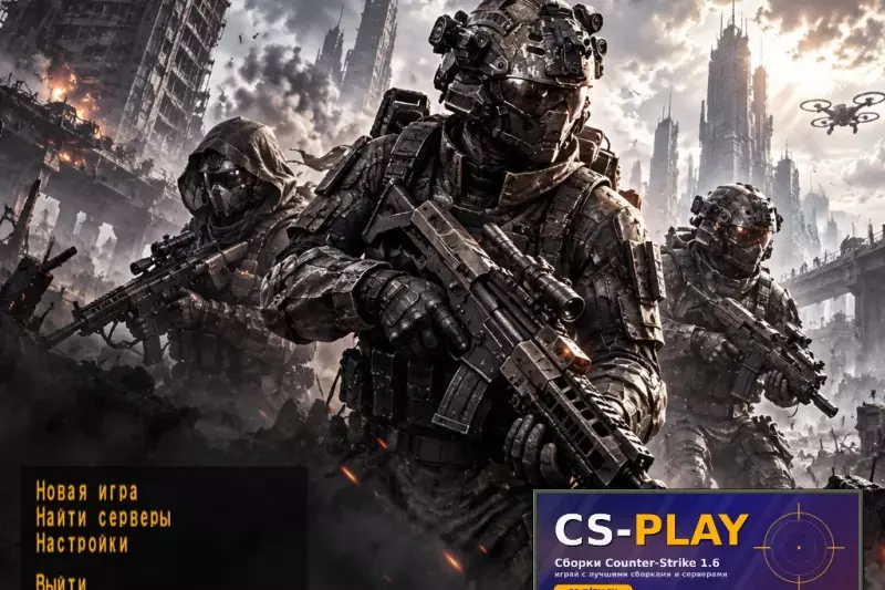 КС 1.6 Apocalypse2069: Главное меню